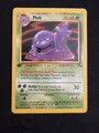 1. Edition MUK 28/62 Non Holo Fossil Pokemon Karte WOTC TCG Vintage