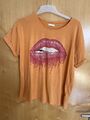 Oranges Damen T - Shirt mit Frontprint Marke CLAIRE in Gr. 42