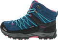 CMP Rigel Kids High Trekk WP Mädchen Wanderstiefel TEX blau