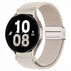 Magnet Nylon Armband Für Für Samsung Galaxy Watch 7 FE 6 5 4 3 Active 40mm 44mm