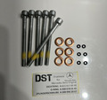 6 x Dichtungsset  Injektor A6420700587 Mercedes Benz Z.B. V6 OM642 Angebot 30.09