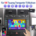 DAB+ Android 13 Autoradio Für VW Touareg T5 Multivan Transporter GPS Navi WIFI