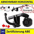 AHK Anhängerkupplung abnehmbar + E-Satz 13 poli für Mercedes GLK X204 2008-