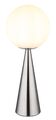 GLOBO Lighting Tischleuchte PINAPL DH 20x49.50 cm grau Tischlampe Klemmleuchte