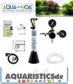 CO2 Anlage Profi 500g mit Nachtabschaltung &Rückschlagventil Aquarium AQUA-NOA