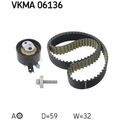 SKF VKMA 06136 Zahnriemensatz für RENAULT MERCEDES BENZ DACIA SANDERO DUSTER HS