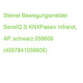 Steinel Bewegungsmelder SensIQ S KNXPassiv Infrarot, AP, schwarz 059606 (4007841