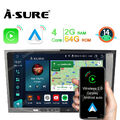 2+64G Für Opel Astra Corsa Zafira B Android 14 Autoradio CarPlay GPS NAVI RDS BT