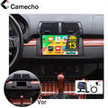 4+64G Android 13 Carplay RDS Autoradio GPS Navi Für BMW E39 E53 X5 5er BT Kamera