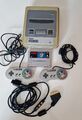 SNES Super Nintendo mit 1 Spiel und 2 Original Controller 