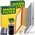 MANN FILTER INSPEKTIONSPAKET passend für 1.6+2.0 AUDI A4 B6 B7 8E EXEO 3R2