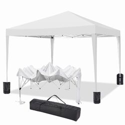 Pavillon 3x3/3x4,5/3x6m Wasserdicht Faltpavillon Gartenzelt Partyzelt Bierzelt