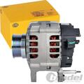 HELLA LICHTMASCHINE GENERATOR 90A für VW TRANSPORTER T4 LT II 2.4-2.8 TDI