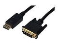 ASSMANN Adapterkabel DisplayPort 1.2 DVI-D 24+1 M/M digital Full HD Dual Link 3m