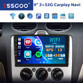 Für Ford Focus C Max Transit MK7 32G Android 14 Autoradio Carplay Navi RDS WIFI