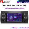 Für BMW 5er E39 7er E38 Android12 Carplay Autoradio Stereo GPS NAV WIFI DAB+ 32G