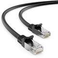 20m CAT 7 Patchkabel Netzwerkkabel RJ45 LAN DSL Netzwerk Ethernet Kabel Schwarz