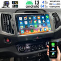 4+64G Für Kia Sportage 2010-16 Android 13 Carplay Autoradio GPS Navi BT RDS +KAM