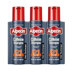 Alpecin Coffein-Shampoo C1 - Gegen erblich bedingten Haarausfall 3x250ml