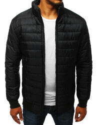 Herren Bomberjacke Steppjacke Übergangsjacke Jacke Zipp Blouson Casual DSTREET