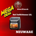 Heißluftfritteuse 12L Mini Backofen German Line Power Air Fryer Over