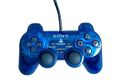 Sony Playstation 2 Original Controller Blau Transparent | PS2 Dualshock 2