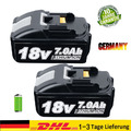 2x 18V 7,0Ah für Makita Akku BL1860B 197422 194204 BL1850 BL1830 Ersatzbatterie