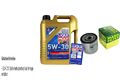 INSPEKTIONSKIT FILTER LIQUI MOLY ÖL 5L 5W-30 für VW Polo 6R 6C 1.2 TSI 16V 1.0