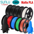 10KG SUNLU Matte PLA 3D Drucker Filament 1.75mm PLA 1KG/ROLL Matte Oberfläche