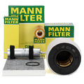 MANN Filterset 4-tlg für AUDI A4 (B9) A5 (F5) Q5 (FY) 3.0/45/50 TDI 218-286 PS