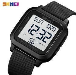 * Herren Sport Uhren Militär Outdoor LED Kalender Armbanduhr Digital Wasserdicht