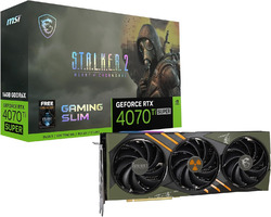 MSI GeForce RTX 4070 Ti SUPER 16G Gaming Slim Stalker 2 Edition Grafikkarte