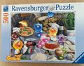 Gelini Puzzle "Pizza“ 500 Teile Ravensburger vollständig No 14251 4