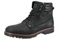 Rieker Herren Leder Stiefel Schwarz Tex Winterschuhe F3600-00