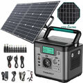 Tragbarer Power Station 518Wh Solar Generator Netzgerät Mit 100W Solarpanel