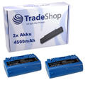 2x Akku 4500mAh für iRobot Scooba APS 14904 0853816149049 SP385-BAT SP5832