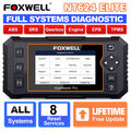 2024 Foxwell NT624 All System Diagnosegerät Profil OBD2 KFZ Auto Scanner EPB ABS