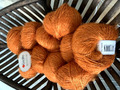 500 g GEDIFRA Wolle PANTAREI Orange Kupfer Kuschel-Traum Mikrofaser Glanz Pulli