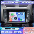 Android 13 Für Suzuki Swift IV FZ 2011-2017 Autoradio 4GB+64GB CarPlay GPS Navi