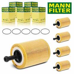 5x MANN FILTER HU 719/7x ÖLFILTER FÜR VW GOLF 4 5 PASSAT AUDI A4 A6 SEAT SKODA