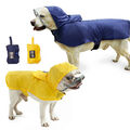 Regenjacke Hund Wasserdicht Hunderegenmantel Kapuze Reflektierende Regenschutz