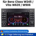 Für Mercedes Benz B200 Sprinter W906 Viano Vito W639 Android13 DAB+ Autoradio BT