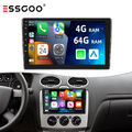 4+64G Für Ford Transit Bus S-Max Focus Kuga Android13 Autoradio GPS Navi Carplay