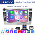 7" DAB+ Autoradio Android 13 Carplay GPS Kam Für Opel Meriva A Corsa C D Astra H