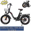 NEU Drvetion 20Zoll Elektrofahrrad 750W Elektro Faltrad 45km/h Fat ebike