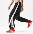 Herren Jogginghose Knopfhose  Reha-Hose mit Druckknöpfe Sporthose Traningshose