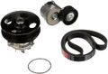 Gates Wasserpumpe + Keilrippenriemensatz KP16PK1310 passend für FIAT FORD