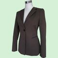 Dorothee Schumacher Blazer mit Leistentaschen Kaffeebraun Gr.2(S) minimalistisch