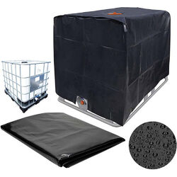 IBC 1000L Container Behälter Wassertank Abdeckplane Thermohülle Schutzhaube Neu