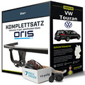 Für VW Touran Typ 1T1,1T2,1T3 Anhängerkupplung starr +eSatz 13pol 2010-2015 NEU